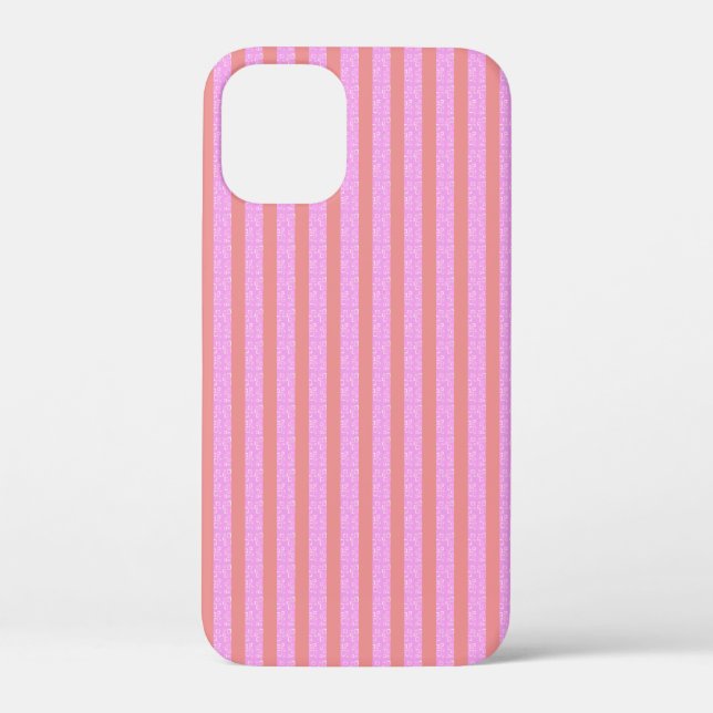 Pink Strip Handy Case (Rückseite)