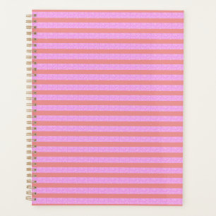 Pink Strip Planner Planer