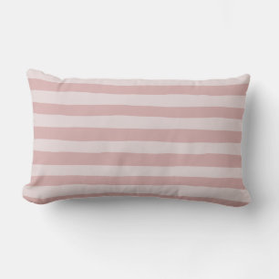 Pink Stripe Muster Zwei schöne Schattierungen in P Lendenkissen