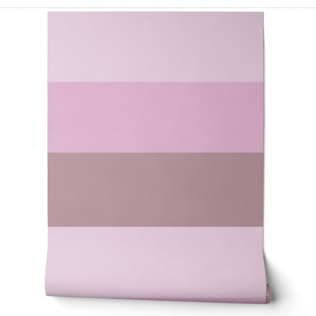 Pink Striped Ombre Tapete (Abrollen)