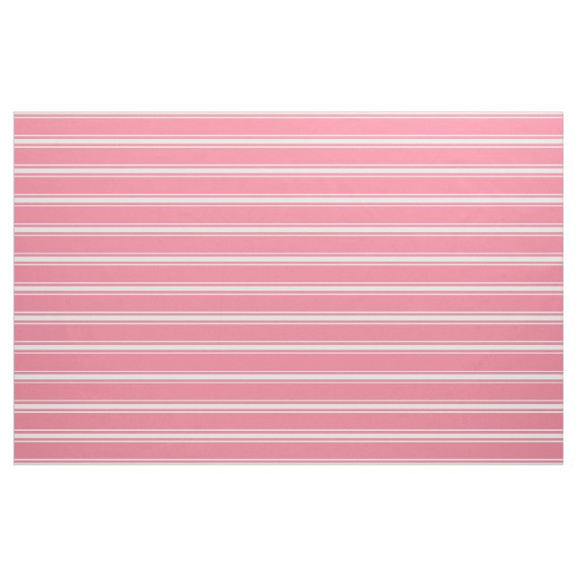 Pink Stripes, kundenspezifisch Stoff (Yard (91,4 cm))