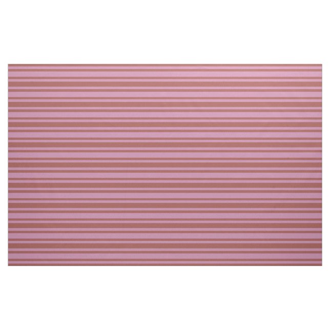 Pink Stripes Muster anpassbare Gewebe Stoff (Yard (91,4 cm))