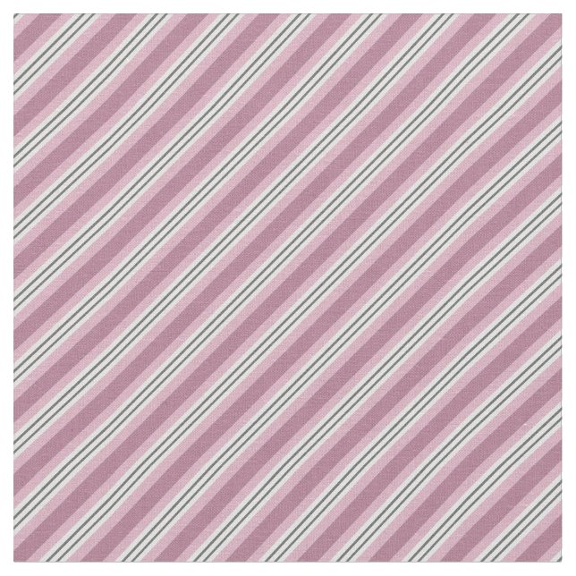 Pink Stripes Stoff (Nahaufnahme)
