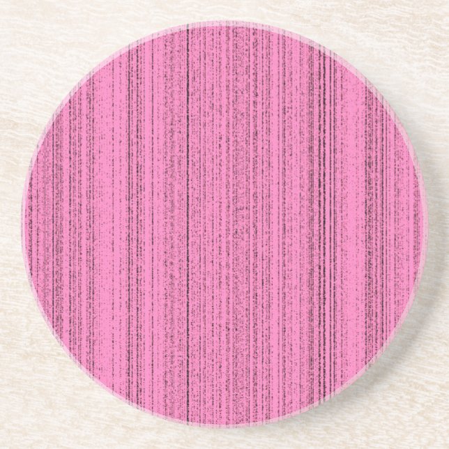 Pink Strips Untersetzer (Vorne)