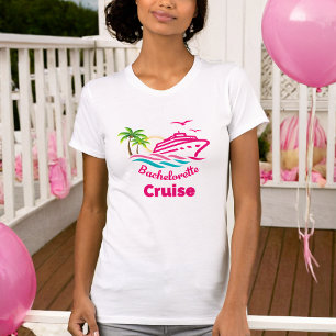 Pink Stylish Junggeselinnen-Abschied T - Shirt