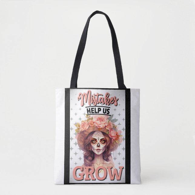 Pink Sugar Skull Delights Tasche (Vorderseite)