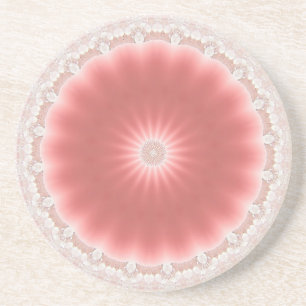 Pink Sun Untersetzer