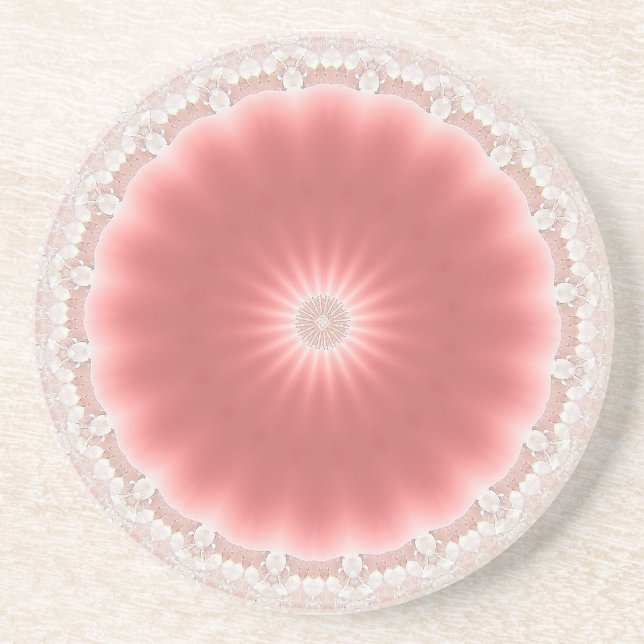 Pink Sun Untersetzer (Vorne)