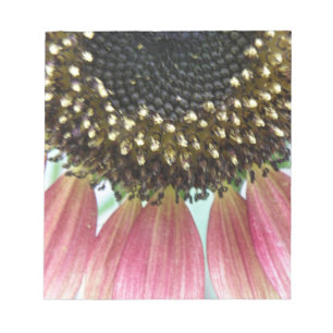 Pink Sunflower Notepad Notizblock