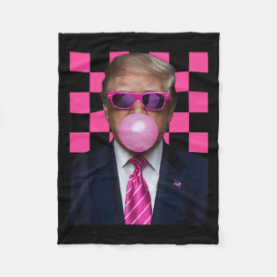 Pink Sungles Trump Bubble Gum Shirt 2024 Vote Pres Fleecedecke