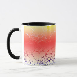 Pink Sunset Daisies Tasse
