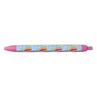 Pink Sunset Yacht Wellen Stift