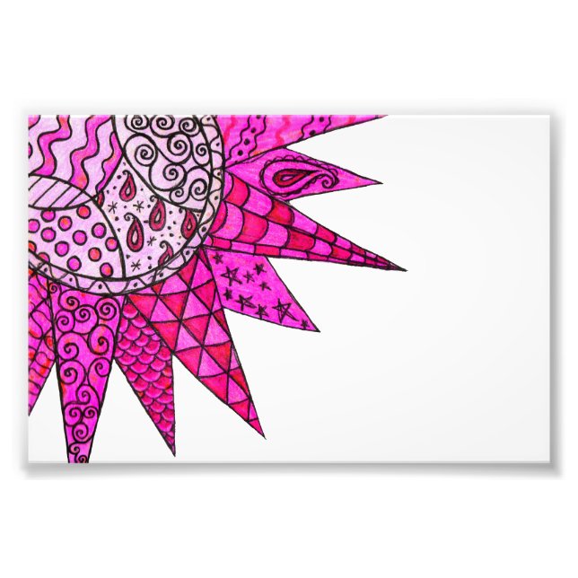 Pink Sunshine - Fotodruck (Vorne)