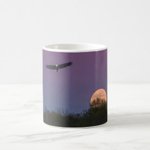 Pink Supermoon Eagle Kaffeetasse
