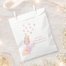 Pink Sweetheart Champagne Valentines Baby Dusche