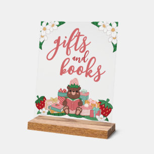 Pink Swewberry Bear Cadeaux Livres Baby shower