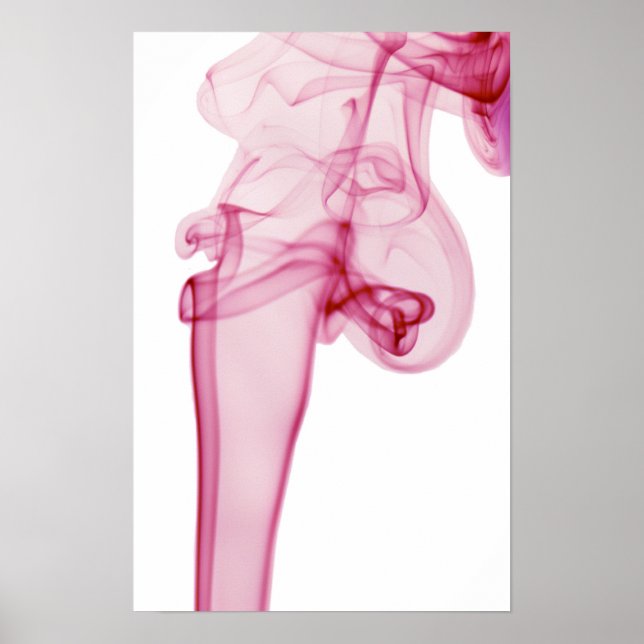 Pink Swirl Poster (Vorne)
