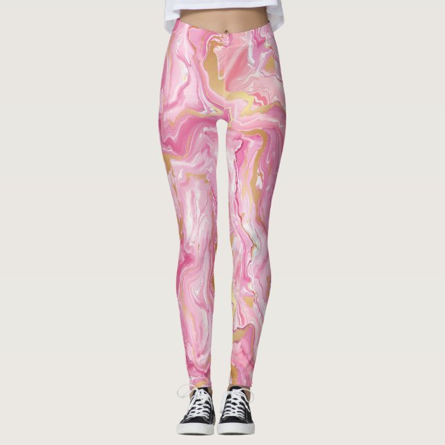 Pink Taffy Leggings (Vorderseite)