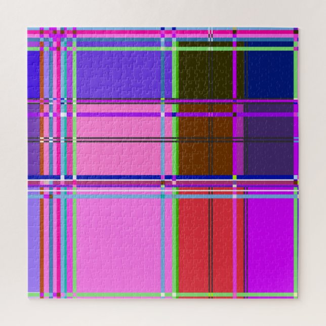 Pink tartan Fabric Pattern Cloth Madras (Vertikal)