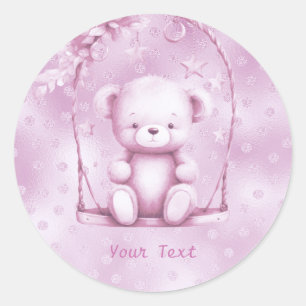 Pink Teddy Bär Sticker