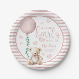 Pink Teddy Bear Baby Shooter Teller warten