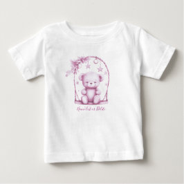 Pink Teddy Bear Baby T - Shirt