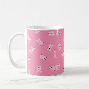 "Pink Teddy Parade - Niedliche ästhetische Tasse" Kaffeetasse