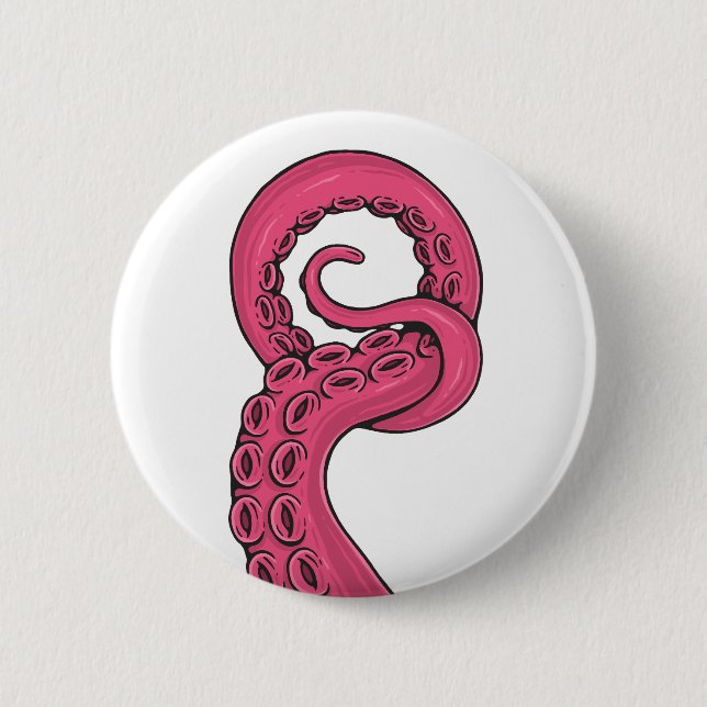 Pink Tentacle Button (Vorderseite)