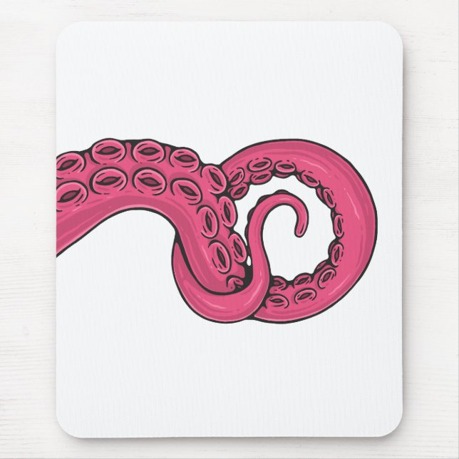 Pink Tentacle Mousepad (Vorne)