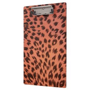 PINK TIERDRUCK KLEMMBRETT