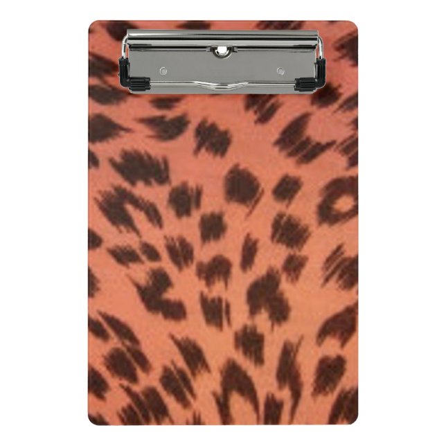 PINK TIERDRUCK MINI KLEMMBRETT (Vorderseite)