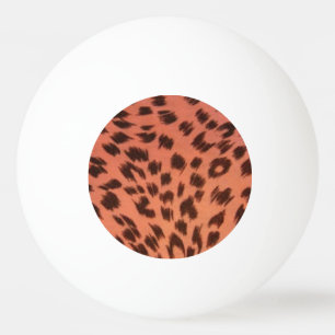 PINK TIERDRUCK TISCHTENNISBALL