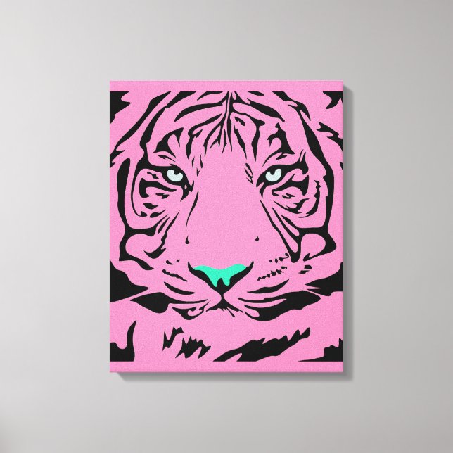 Pink Tiger Leinwanddruck (Vorderseite)