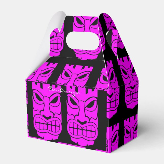 Pink Tiki Skulptur Thunder_Cove Geschenkschachtel (Vorderseite)