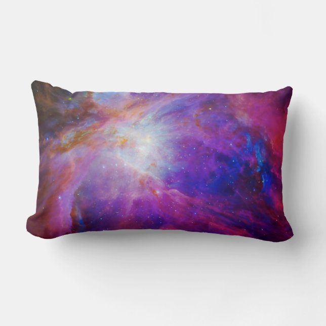 Pink Tinted Orion Nebula Lendenkissen (Vorderseite)