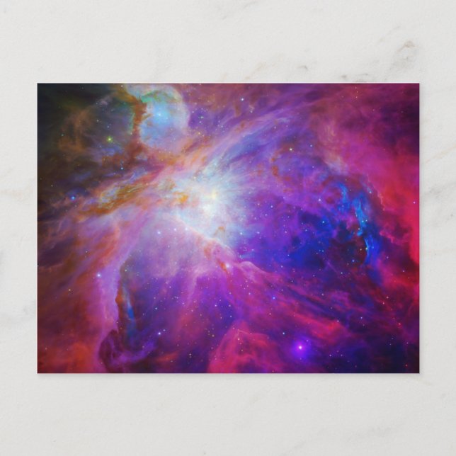 Pink Tinted Orion Nebula Postkarte (Vorderseite)