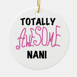 Pink Total Phantastisch Nani T - Shirt und Geschen Keramik Ornament