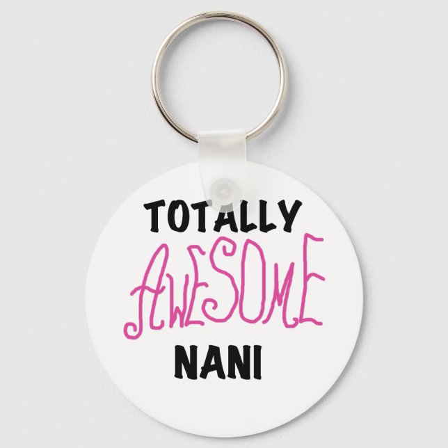 Pink Total Phantastisch Nani T - Shirt und Geschen Schlüsselanhänger (Vorderseite)