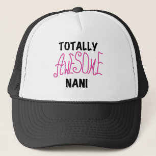 Pink Total Phantastisch Nani T - Shirt und Geschen Truckerkappe