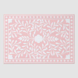 Pink Traditional Bone Inlay Decoupage Paper Seidenpapier