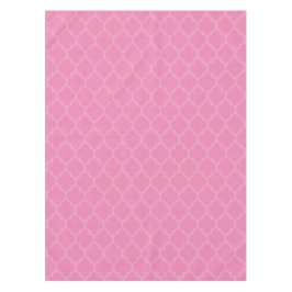 Pink Trellis Tableclout Tischdecke