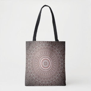 Pink Tribal Style Mandala Design Tasche