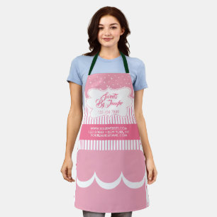 Pink Triple Layer Kuchen Schürze