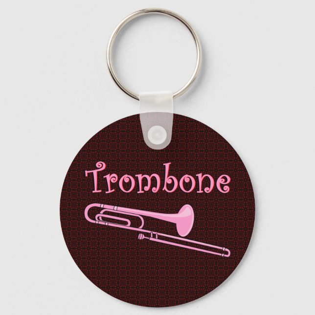 Pink Trombone Schlüsselanhänger (Vorderseite)