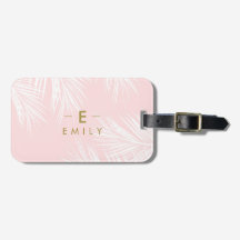 Pink Tropical Leaf