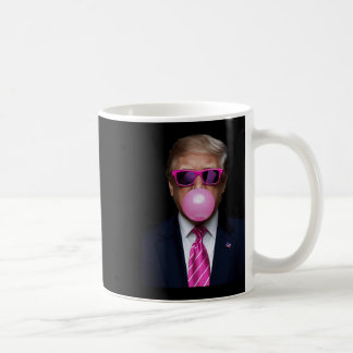 Pink Trump Bubble Gum 2024 Abstimmung Präsident Fu Kaffeetasse