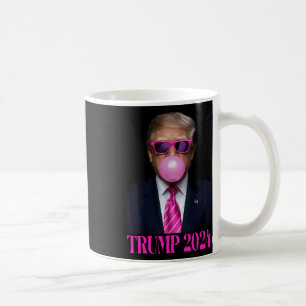 Pink Trumpbubble Gum 2024 Abstimmung Präsident Fun Kaffeetasse