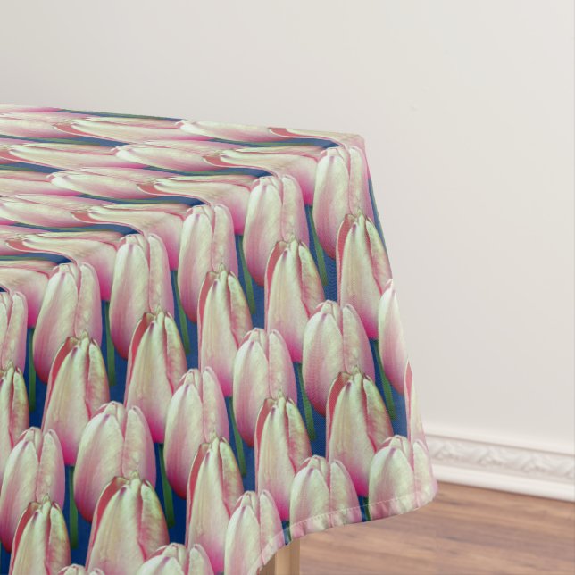 Pink Tulip Blume Tischdecke (Beispiel)