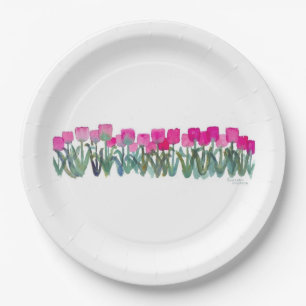 Pink Tulip Grove Paper Teller