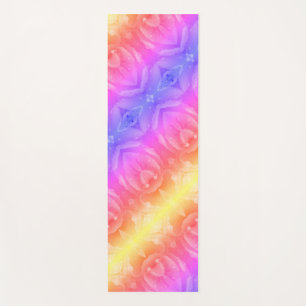 Pink Tulip Ikat 6 Ipanema Yogamatte